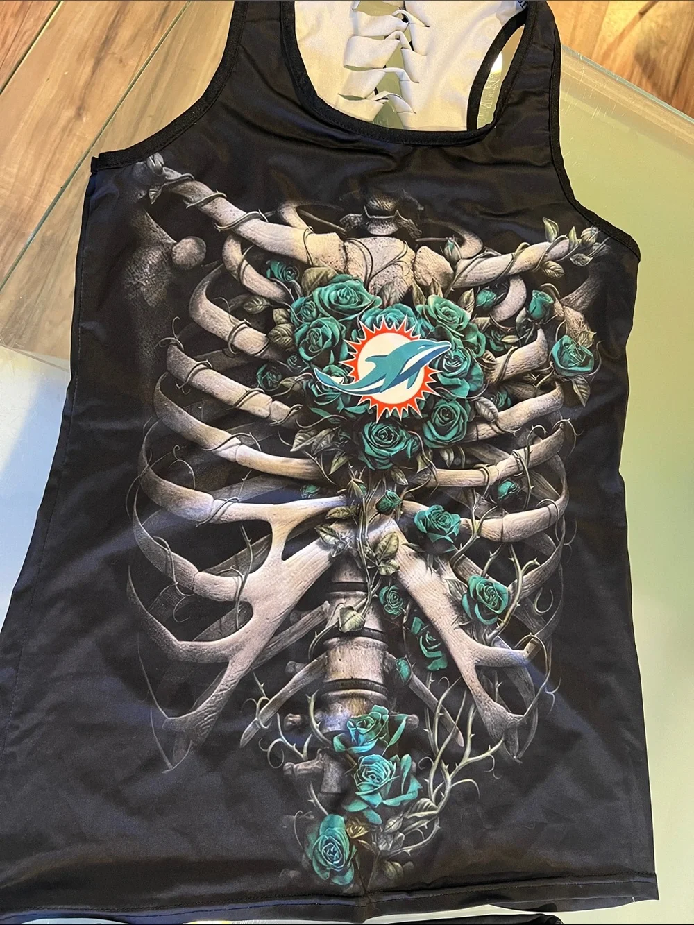 Halloween Skeleton Miami Dolphins Matching Set